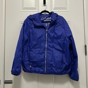 Calvin Klein Performance Blue jacket SZ XL